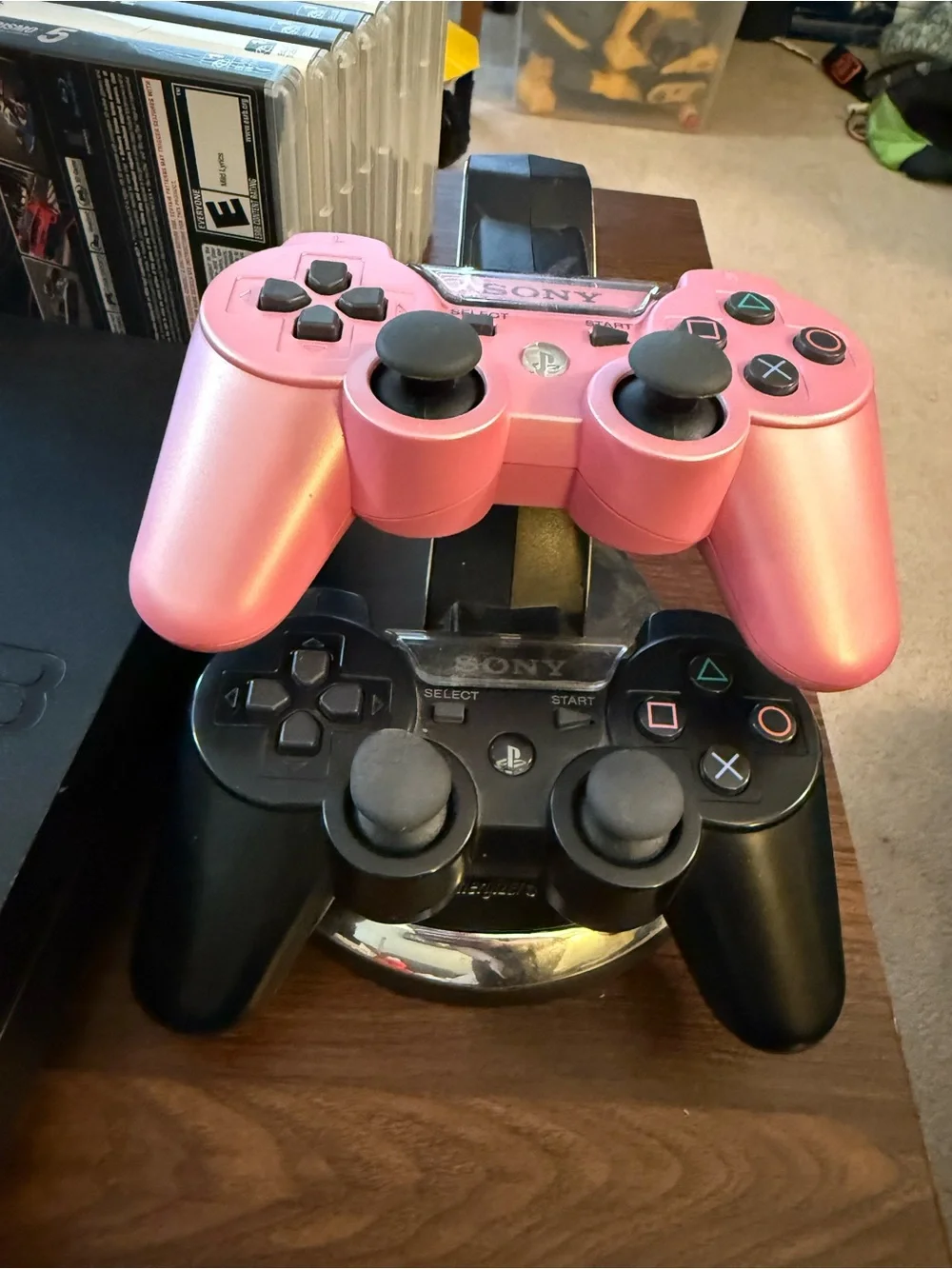 Sony PlayStation 3 PS3 Console Bundle with 2 Controllers and Games